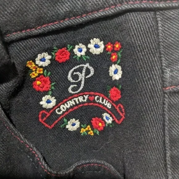 Vintage Perry Country Club | Embroidered Jeans - Picture 7 of 10